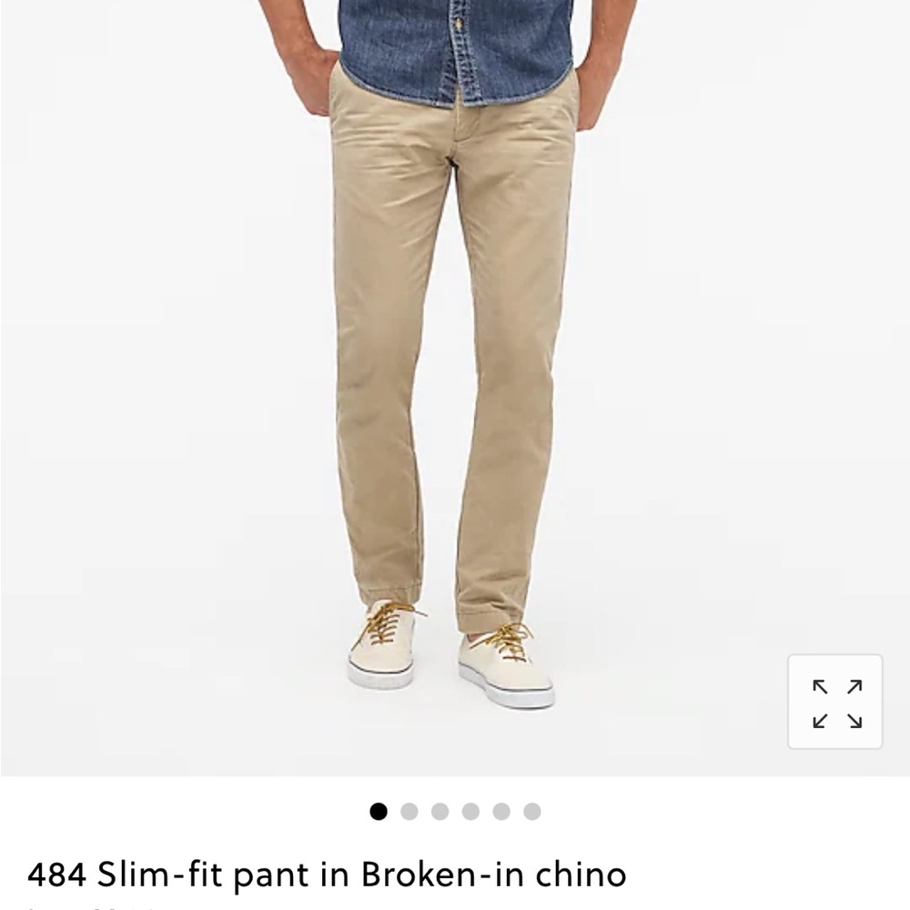 J Crew Broken In Chino Pant